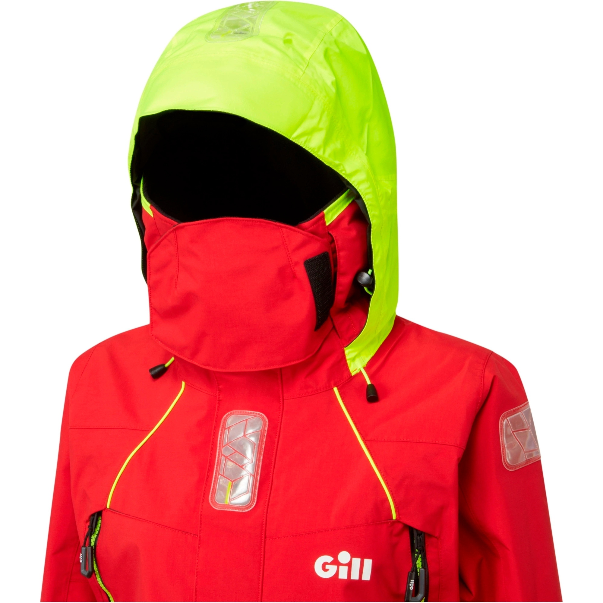 2026 Gill OS2 Offshore Jacket & Trouser Seglingsdräkt GWOOJATCSRB - Röd / Black